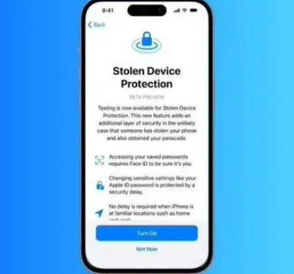 集贤苹果授权维修店分享被盗设备保护功能开启方法 
