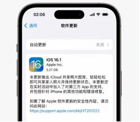 集贤苹果手机维修分享iOS16.1RC版升级反馈汇总 