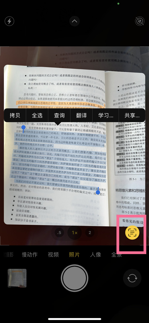 集贤苹果手机维修分享iOS 15照片文字怎么提取 
