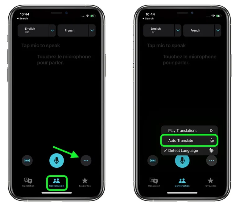 集贤苹果手机维修分享iOS 15 “翻译” App 新改进 