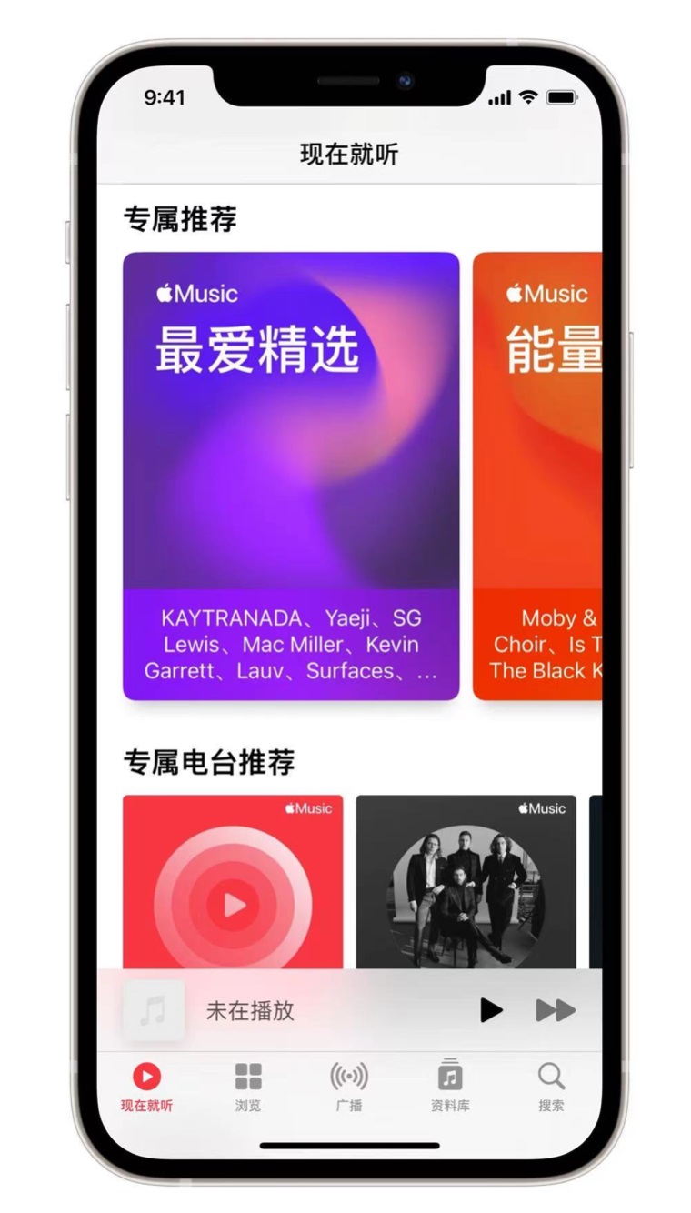 集贤苹果手机维修分享iOS 14.5 Apple Music 新功能 